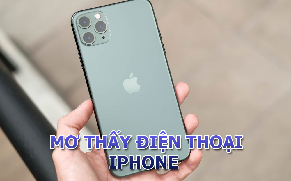 mơ thấy iphone