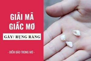 Mơ thấy rụng răng