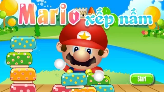 Mario xếp nấm