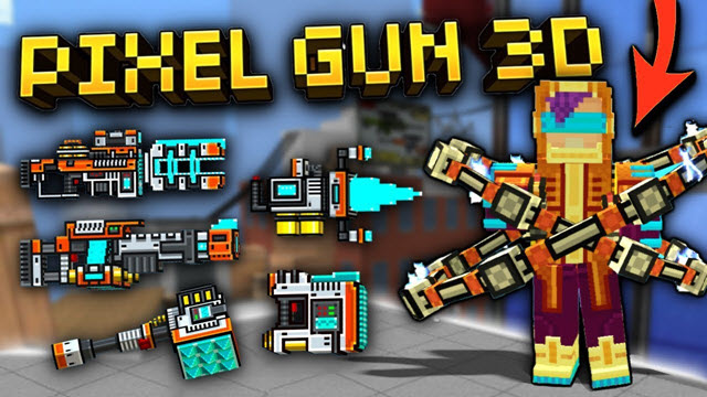 cách chơi Pixel Gun 3D